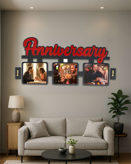 Anniversary β Sublimation Photo Frame | Black Brown