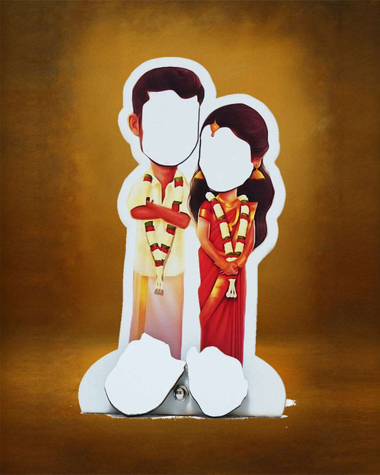 Newly Wed South Indian Couple