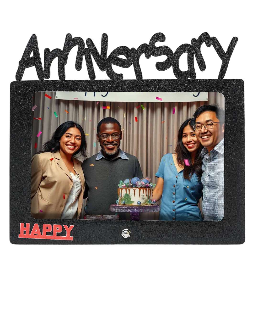Anniversary – Sublimation Photo Frame | Black Brown