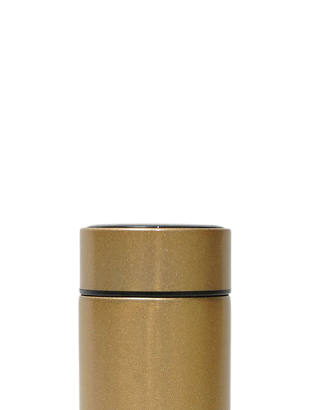 LED Temperature Bottle 500 ml | Golden