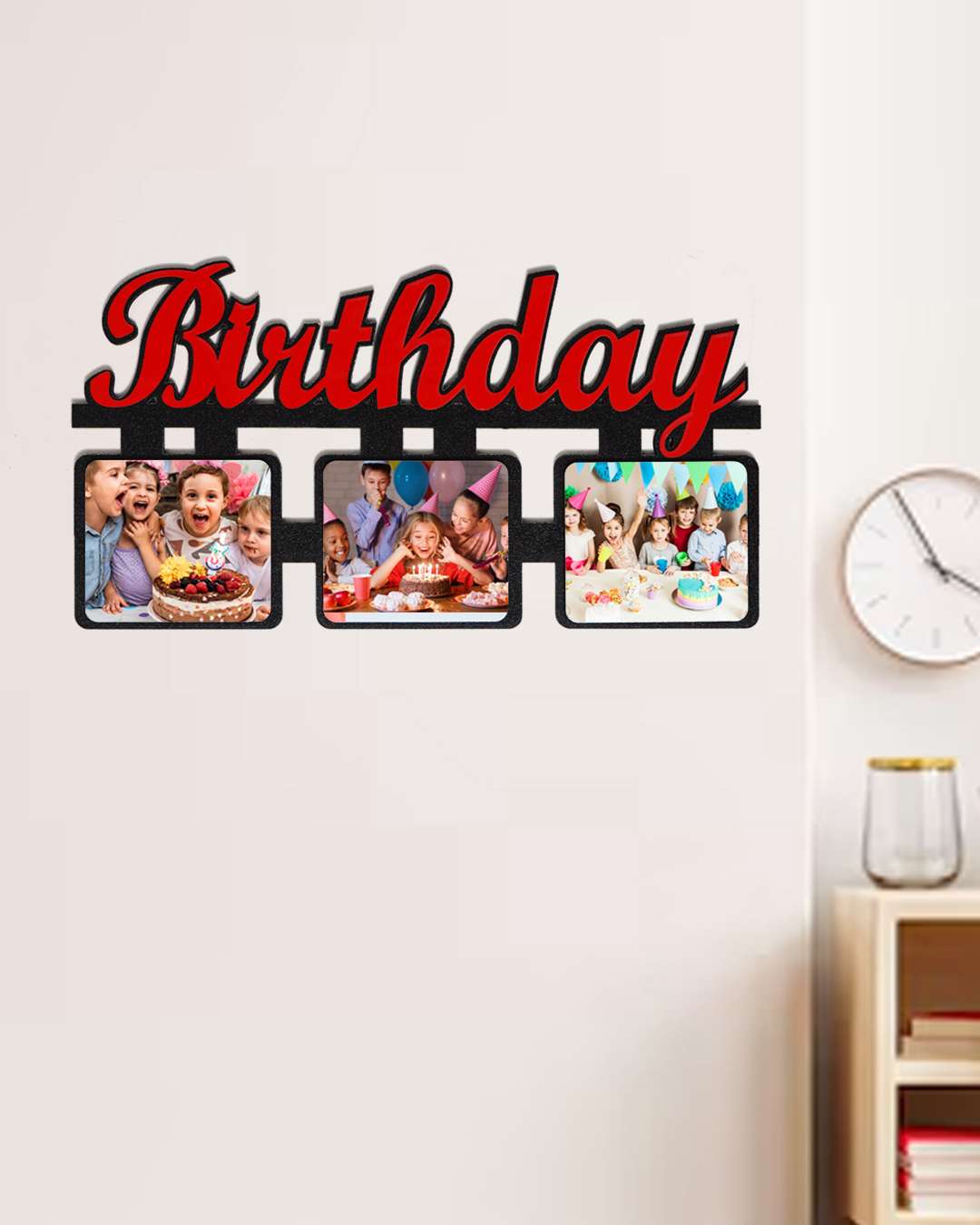 Birthday – Sublimation Photo Frame | Black Brown