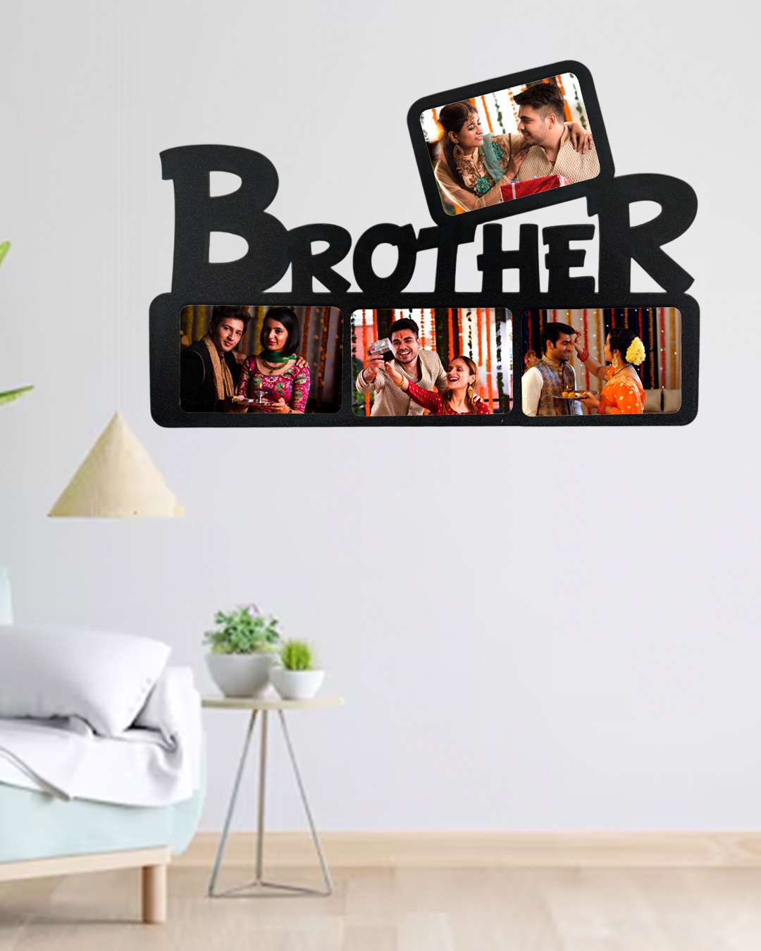 Brother Sign – Sublimation Photo Frame – | Black