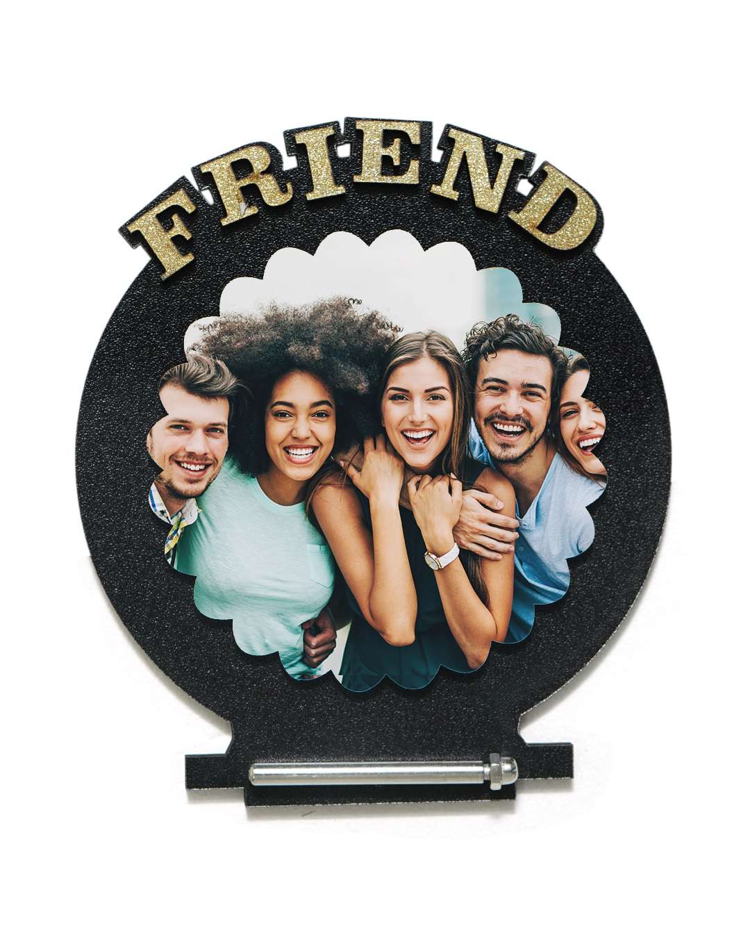 Friends – Sublimation Photo Frame | Black Brown