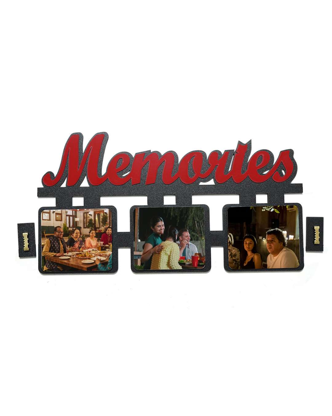 Memories – Sublimation Photo Frame | Black Brown