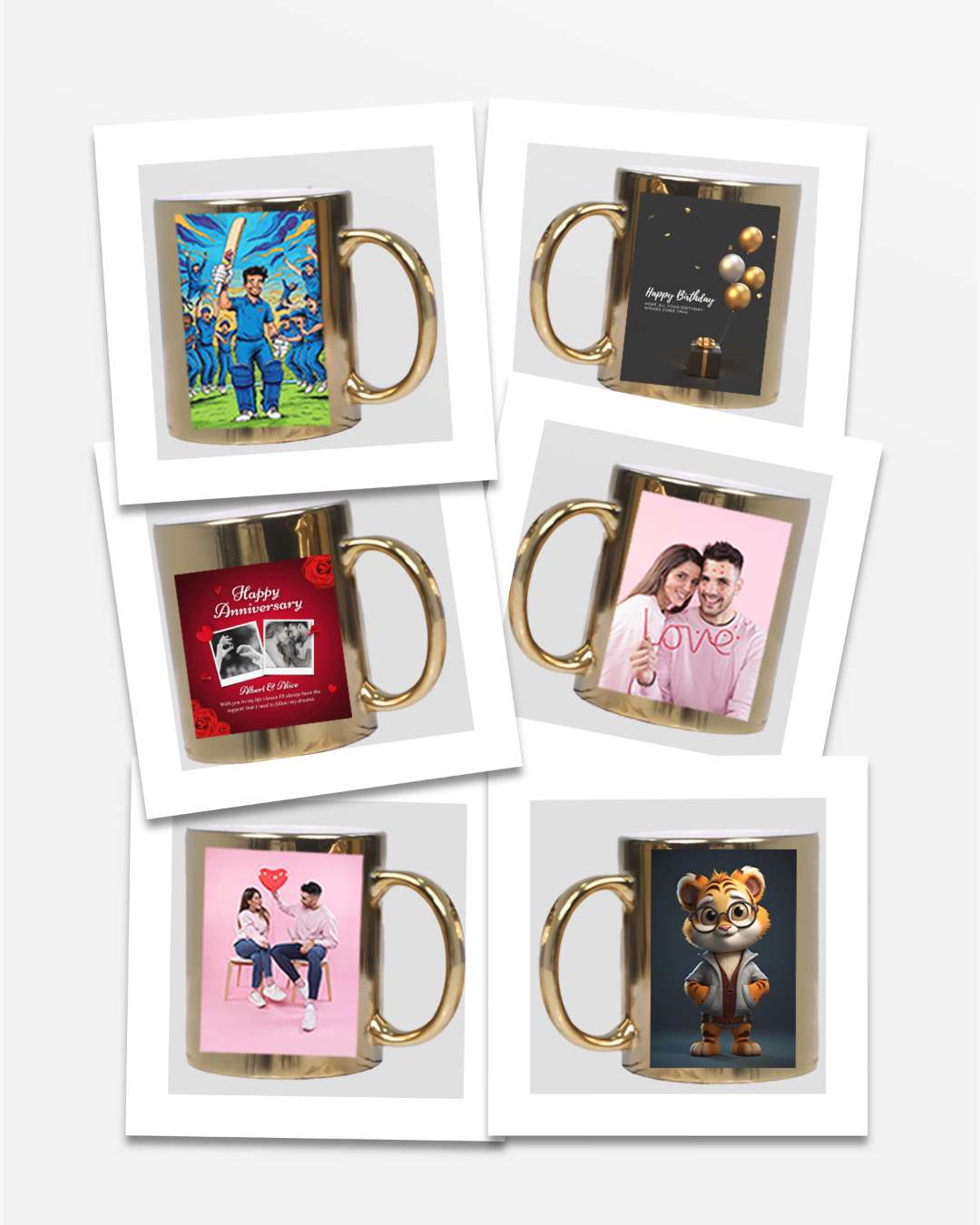 Metallic Golden Mug | Golden