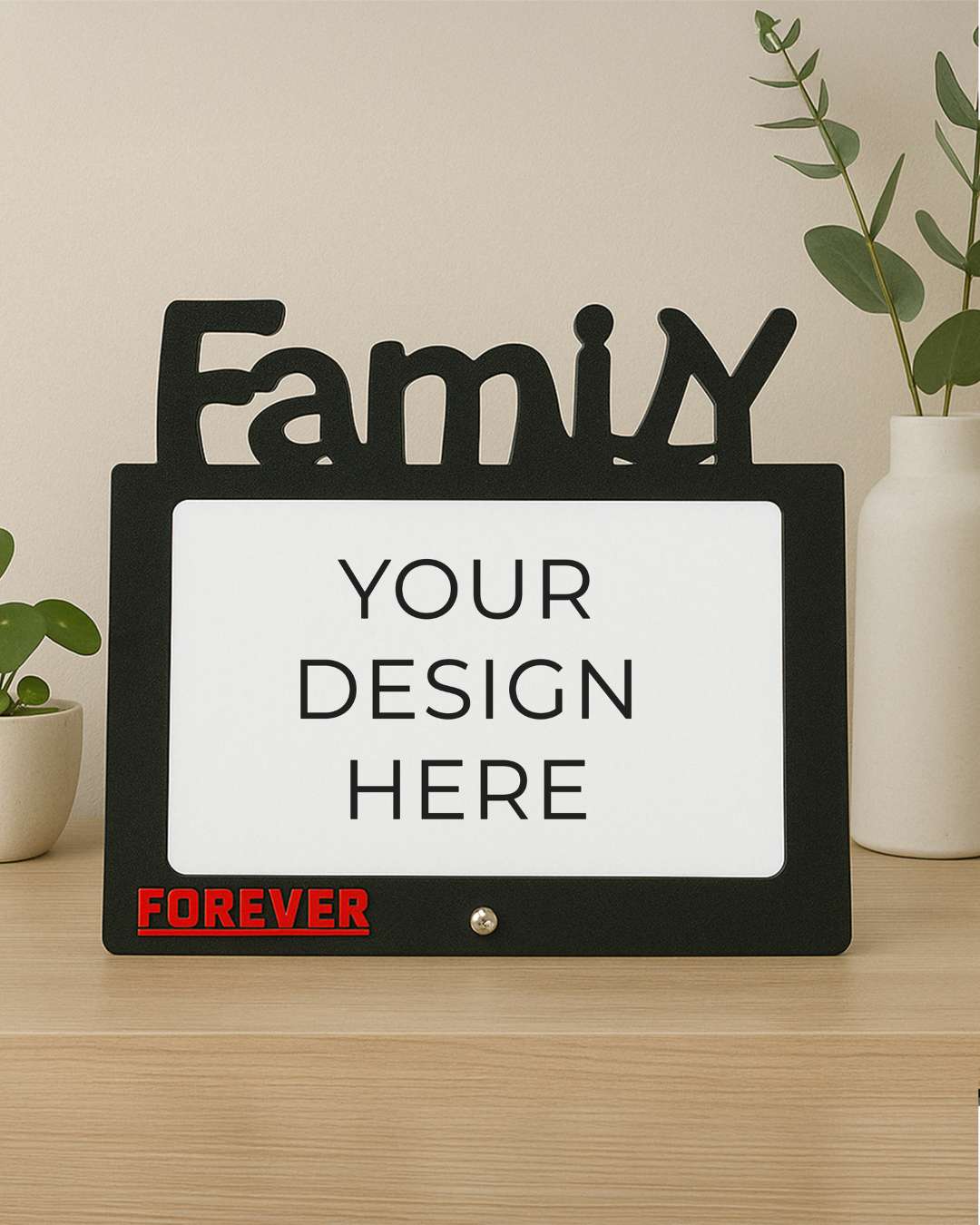 Family – Sublimation Photo Frame  |  Multi