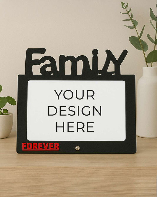 Family – Sublimation Photo Frame  |  Multi