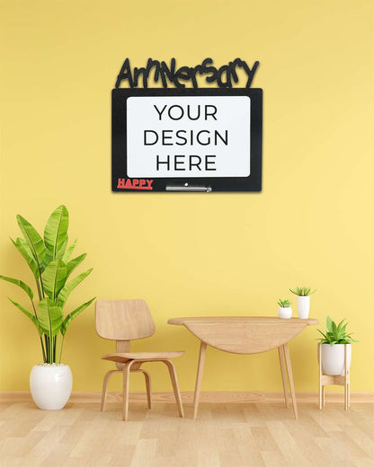 Anniversary – Sublimation Photo Frame  | Black Brown