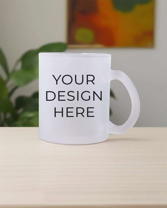 Frosted Glass Mug | Frosted Bear