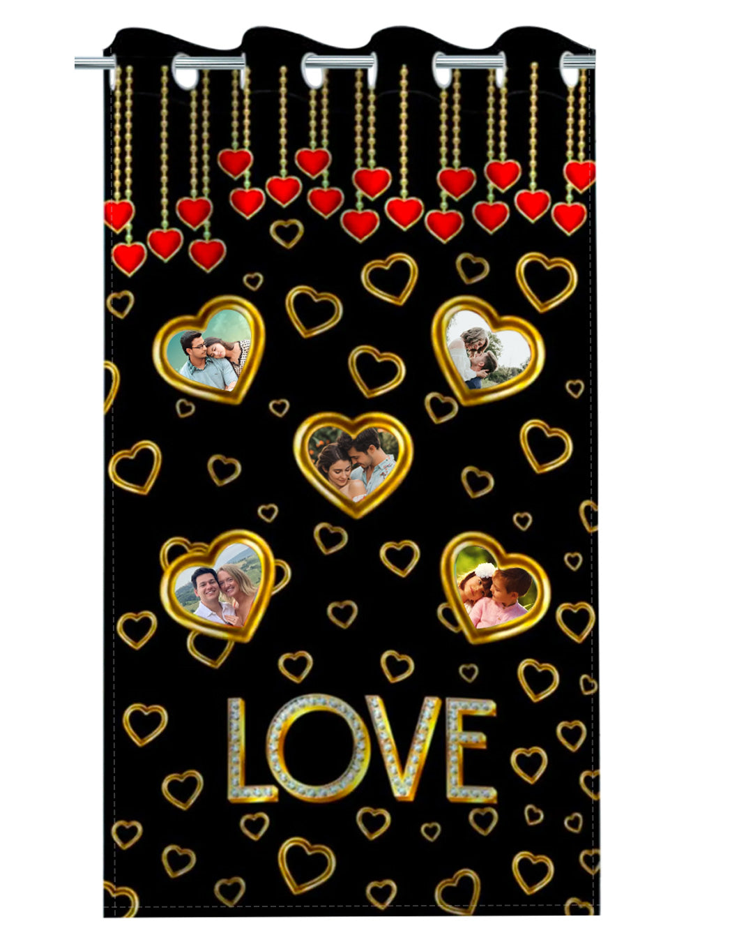Customized Photo Printed Curtain