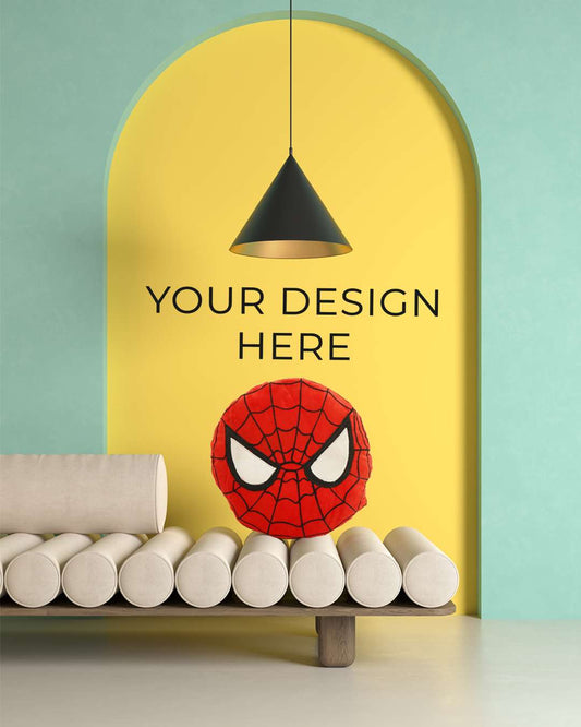 Spiderman Custom Design Photo Pillow — perfect for fans of all ages | Red