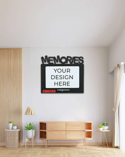 Memories – Sublimation Photo Frame  | Black Brown