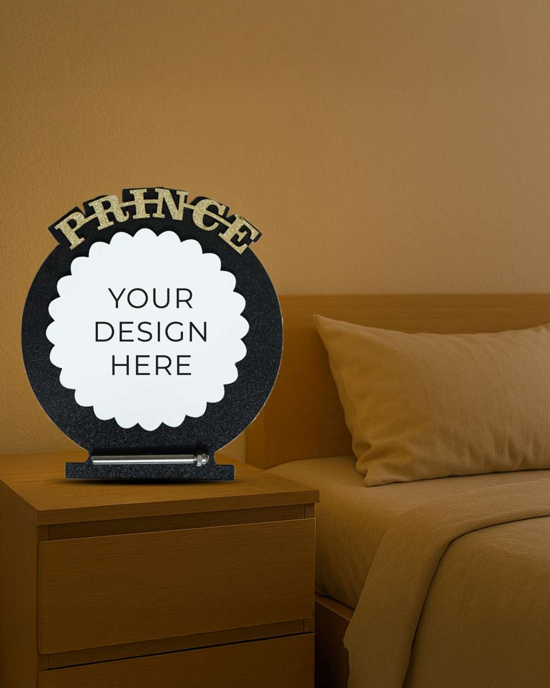 Prince – Sublimation Photo Frame   | Black Brown