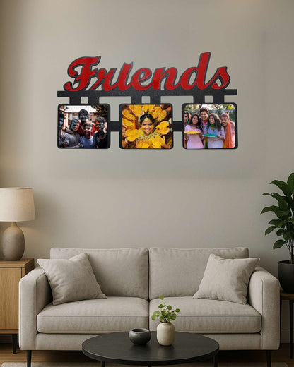 Friends – Sublimation Photo Frame    | Black Brown