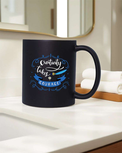 Black Mug - Personalized/Customized with your photo print or text | Black