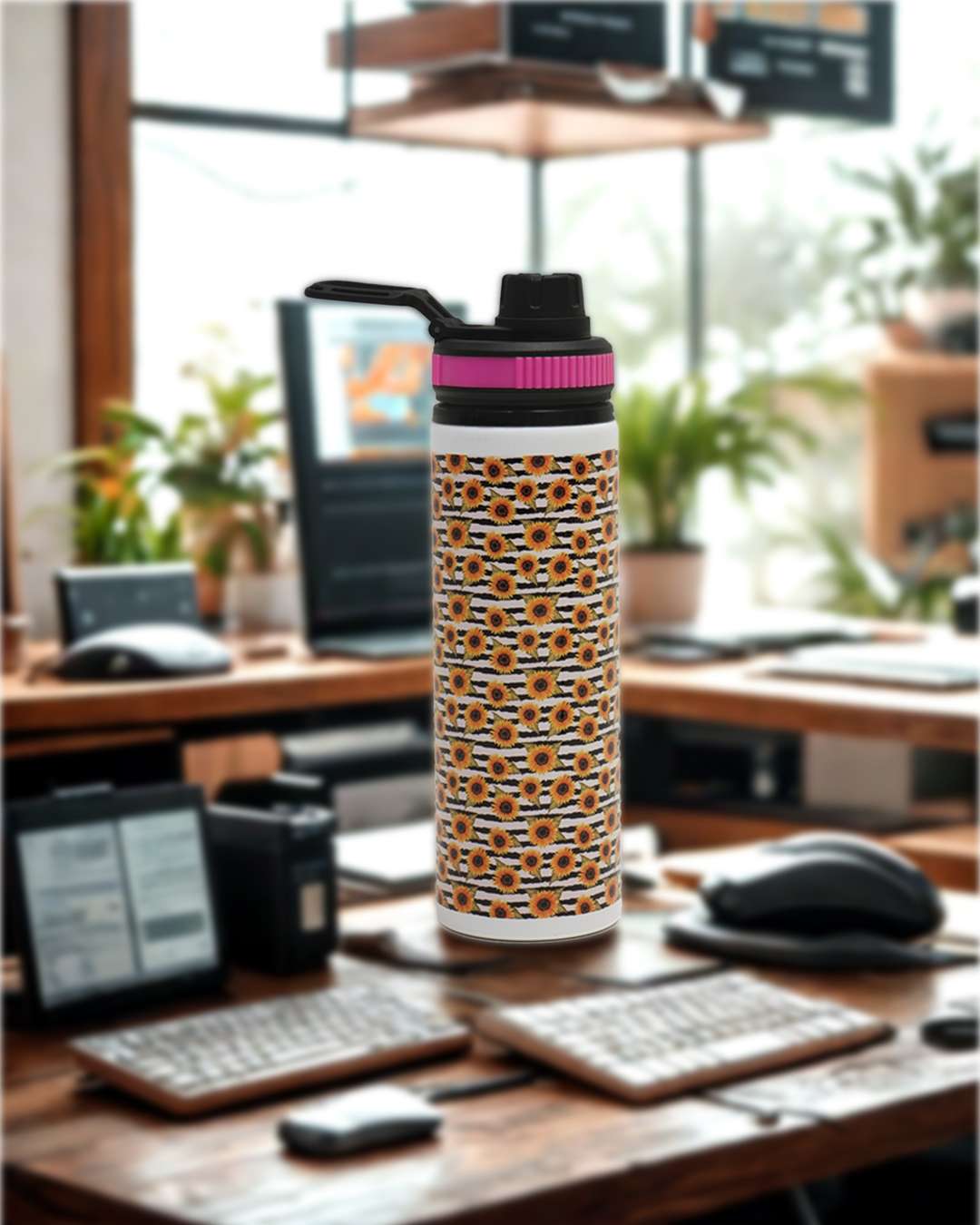 GYM Sipper 600 ml | White