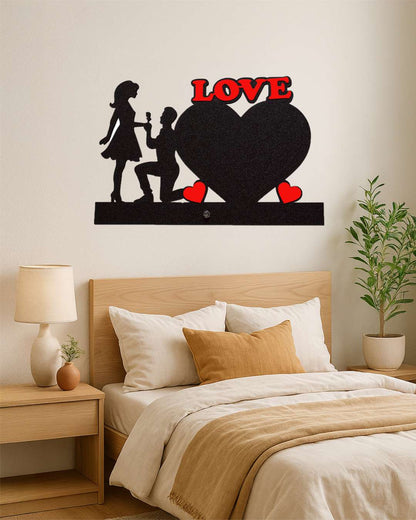 Love – Sublimation Photo Frame   | Black Brown