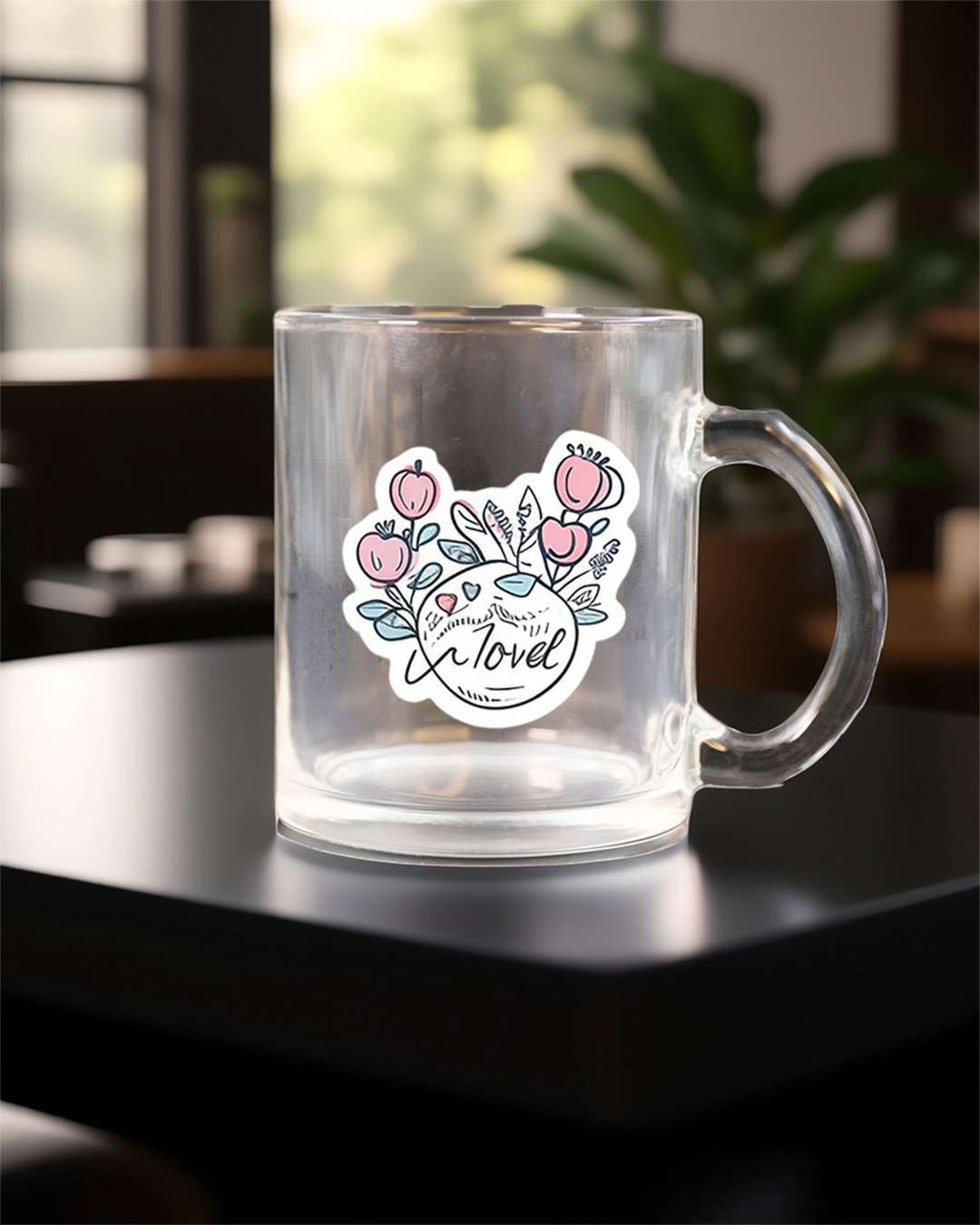 Glass Mug - Pers | Transparent