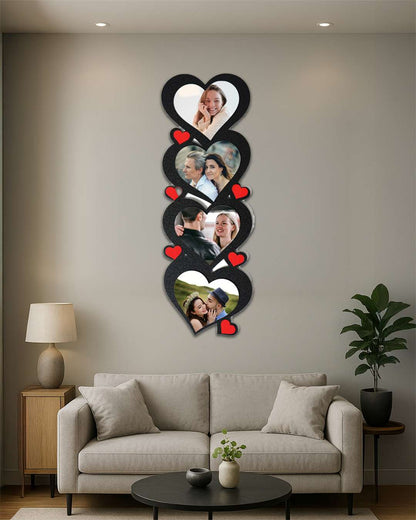 Love Sublimation Collage – Sublimation Photo Frame  | Black Brown
