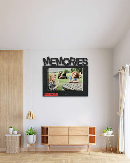 Memories – Sublimation Photo Frame  | Black Brown