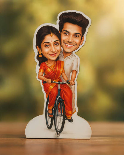 Couple Riding Cycle