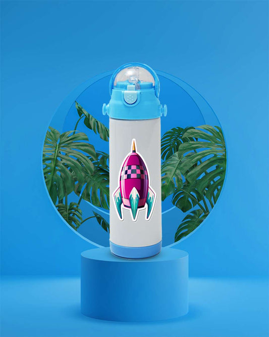 Kids Sublimation Blue Bottle with hanging 500ml | Blue