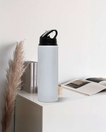 Nozzle Bottle with Straw 600 ml | White