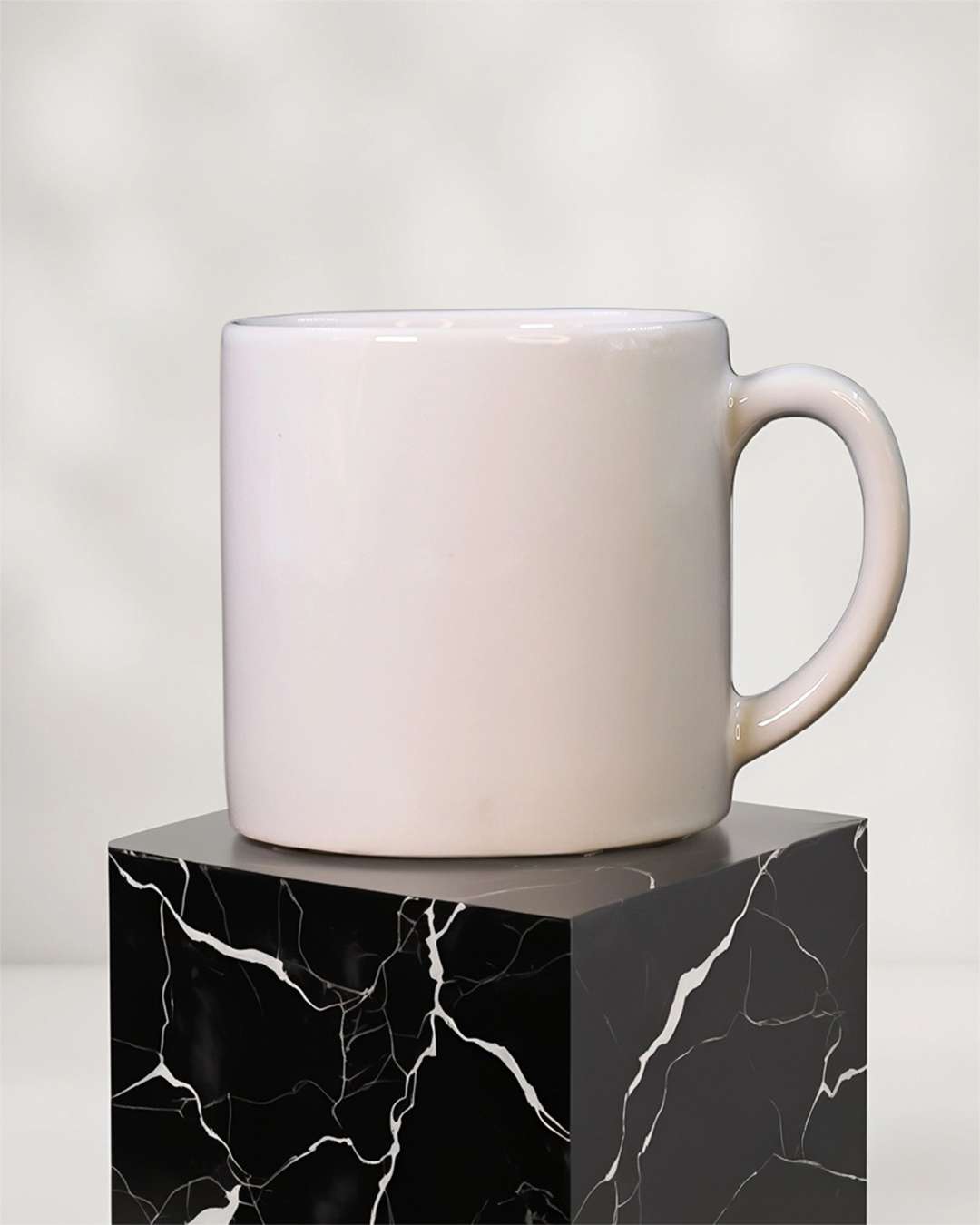 4oz White Mug | Black