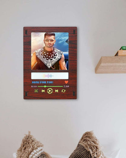 LED Light Photo Frame  | Dark Brown