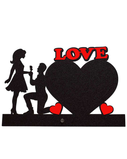 Love – Sublimation Photo Frame   | Black Brown