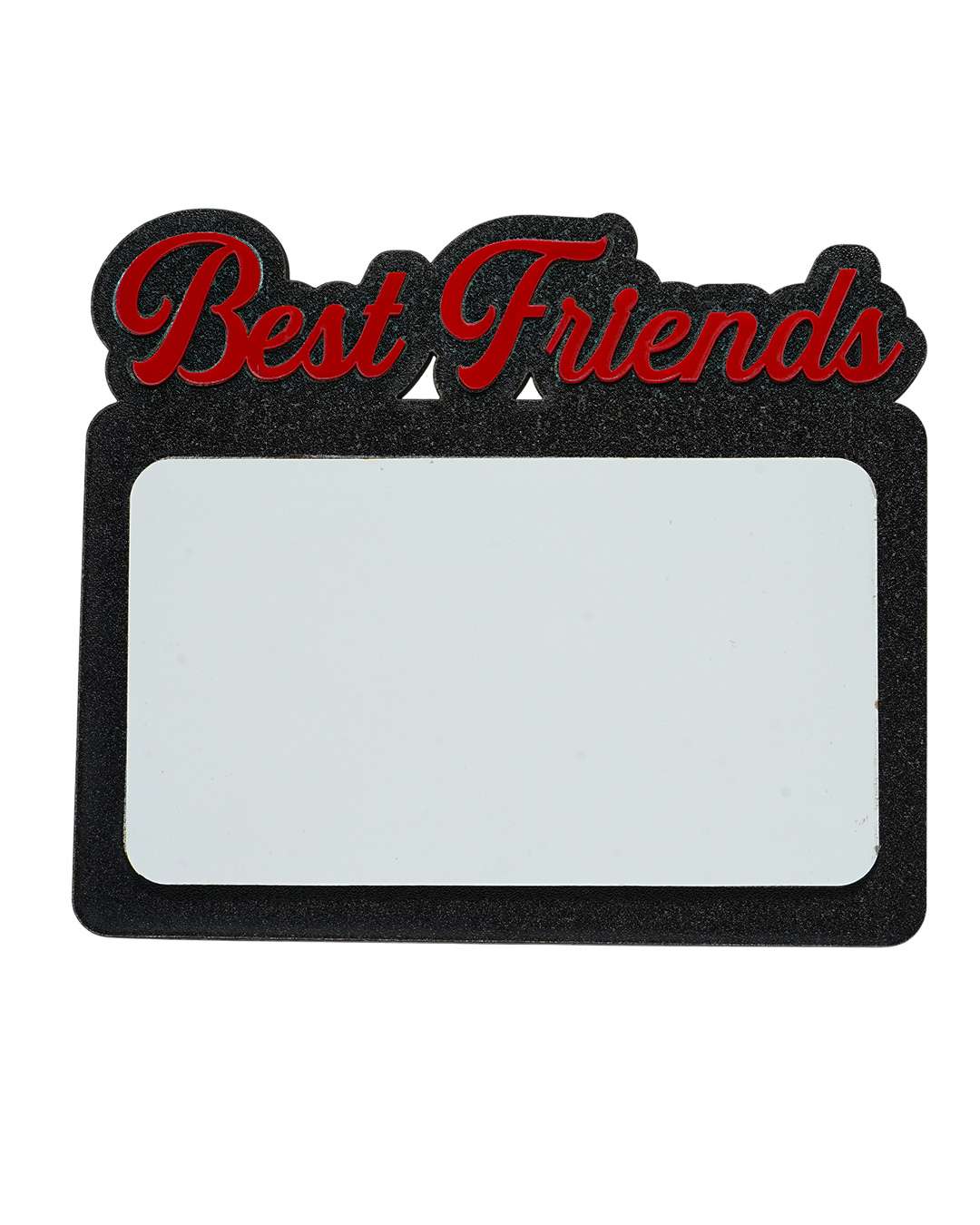 Best Friends – Sublimation Photo Frame  –  | Red Black