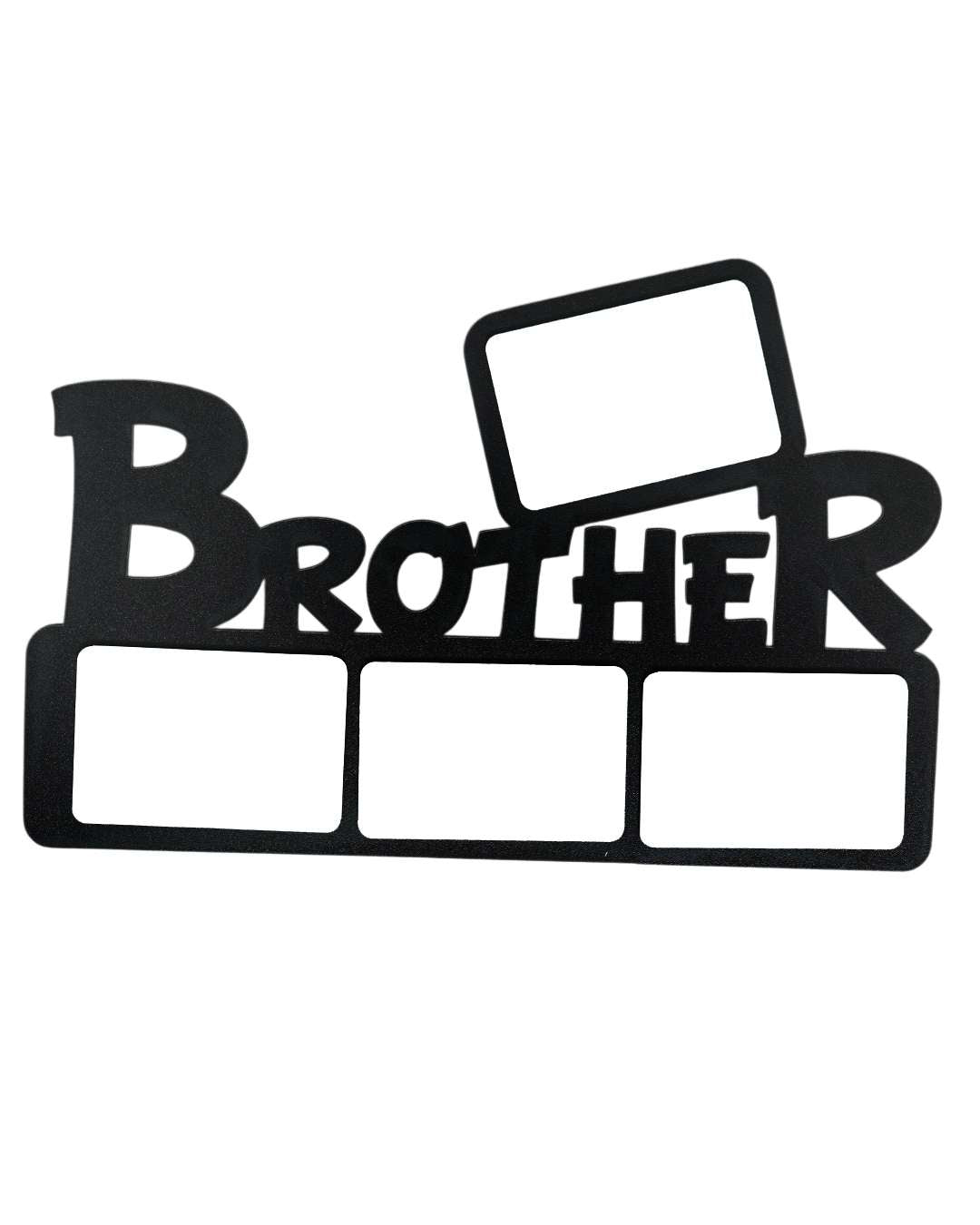 Brother Sign  – Sublimation Photo Frame  – | Black