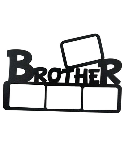 Brother Sign  – Sublimation Photo Frame  – | Black