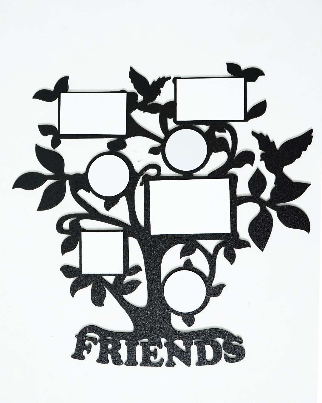 Friends Tree – Sublimation Photo Frame  | Black