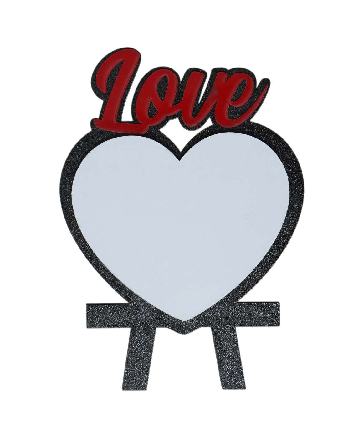 Love – Sublimation Photo Frame   | Black Brown