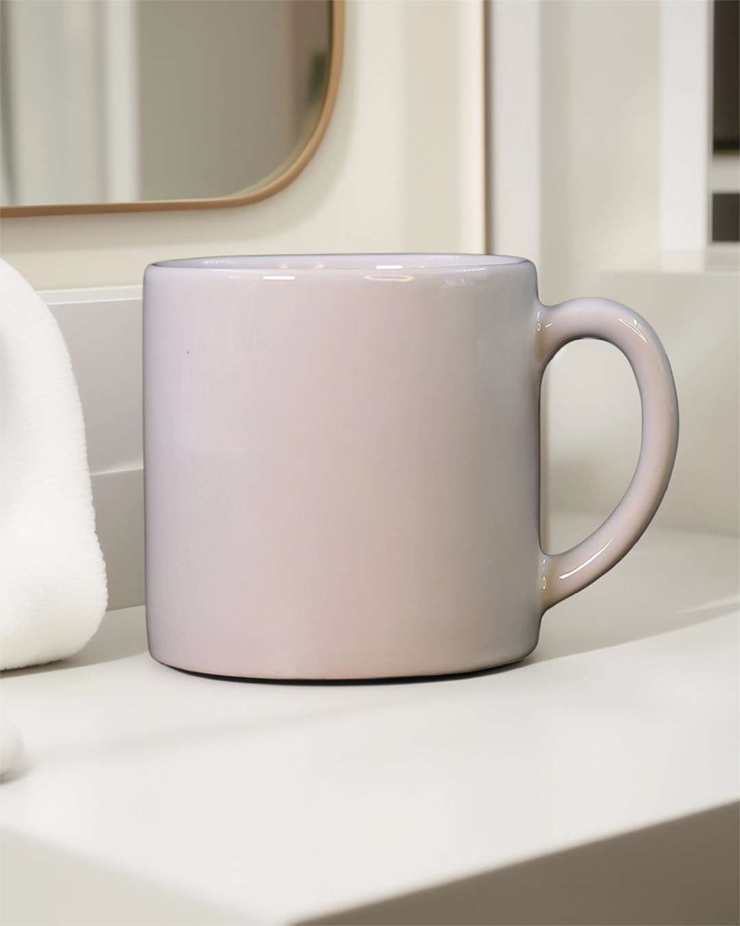 AAA White Mug  | White