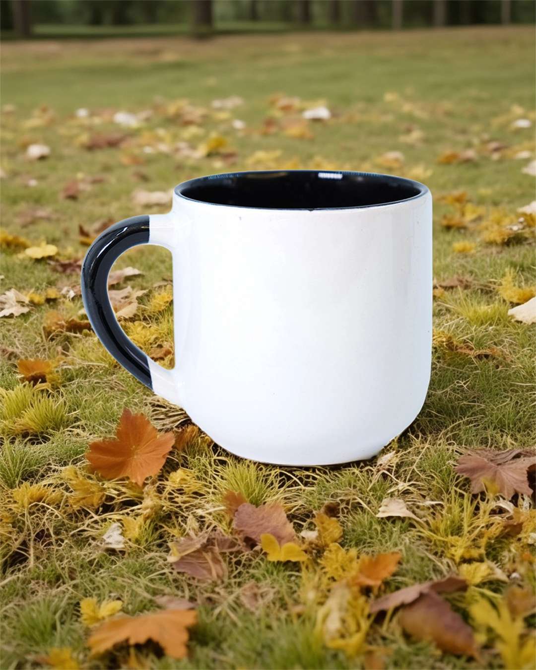 6oz Black Inner Color Mug  | Black