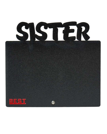 Sister – Sublimation Photo Frame   | Black