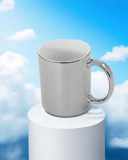 Metallic Silver Mug | Silver