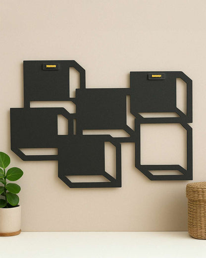 Collage – Sublimation Photo Frame  | Black