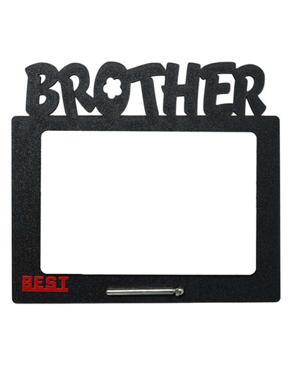 Brother – Sublimation Photo Frame  – | Black