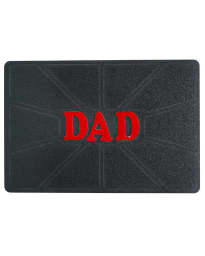 Dad – Sublimation Photo Frame  | Red Black