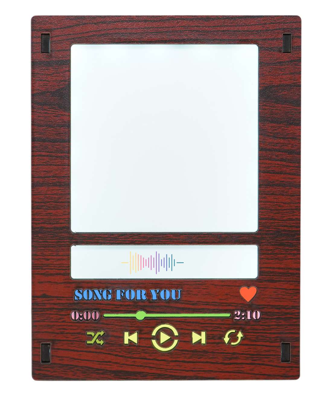 LED Light Photo Frame  | Dark Brown
