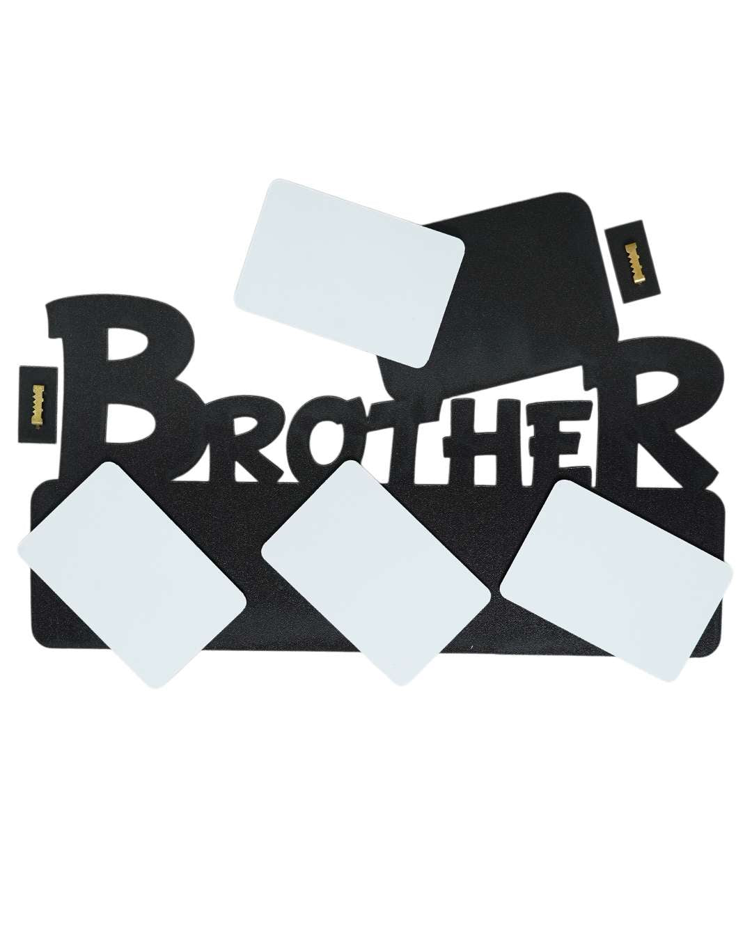 Brother Sign  – Sublimation Photo Frame  – | Black