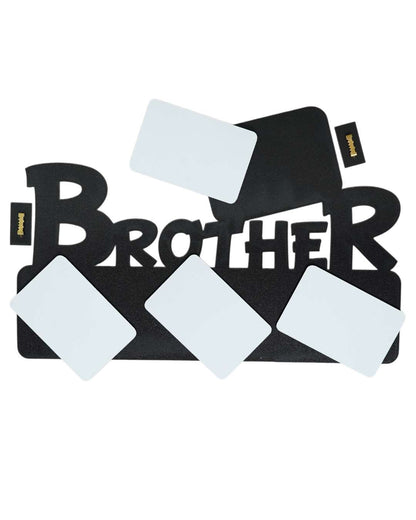 Brother Sign  – Sublimation Photo Frame  – | Black