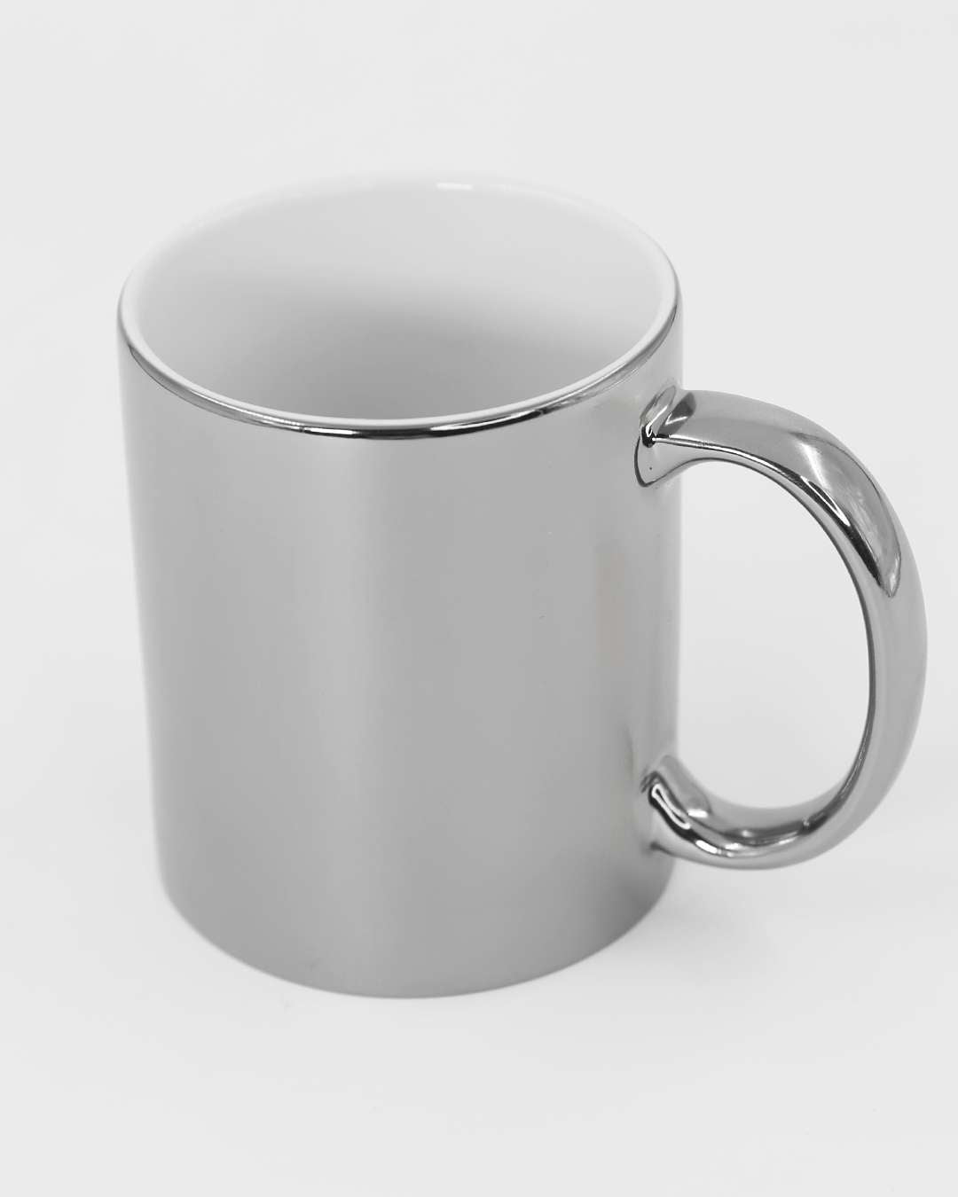 Metallic Silver Mug | Silver