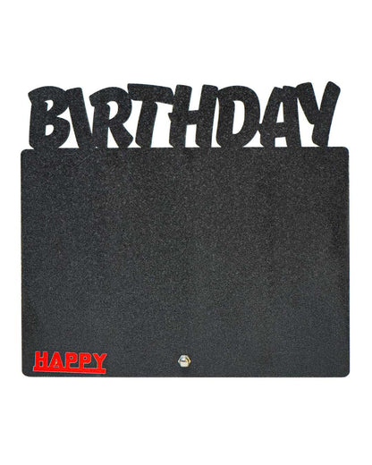 Birthday – Sublimation Photo Frame   | Black Brown