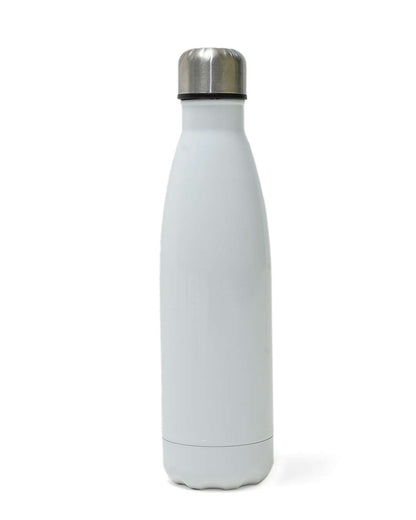Bamboo Blank Water Bottle 500ml | White