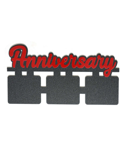 Anniversary – Sublimation Photo Frame   | Black Brown