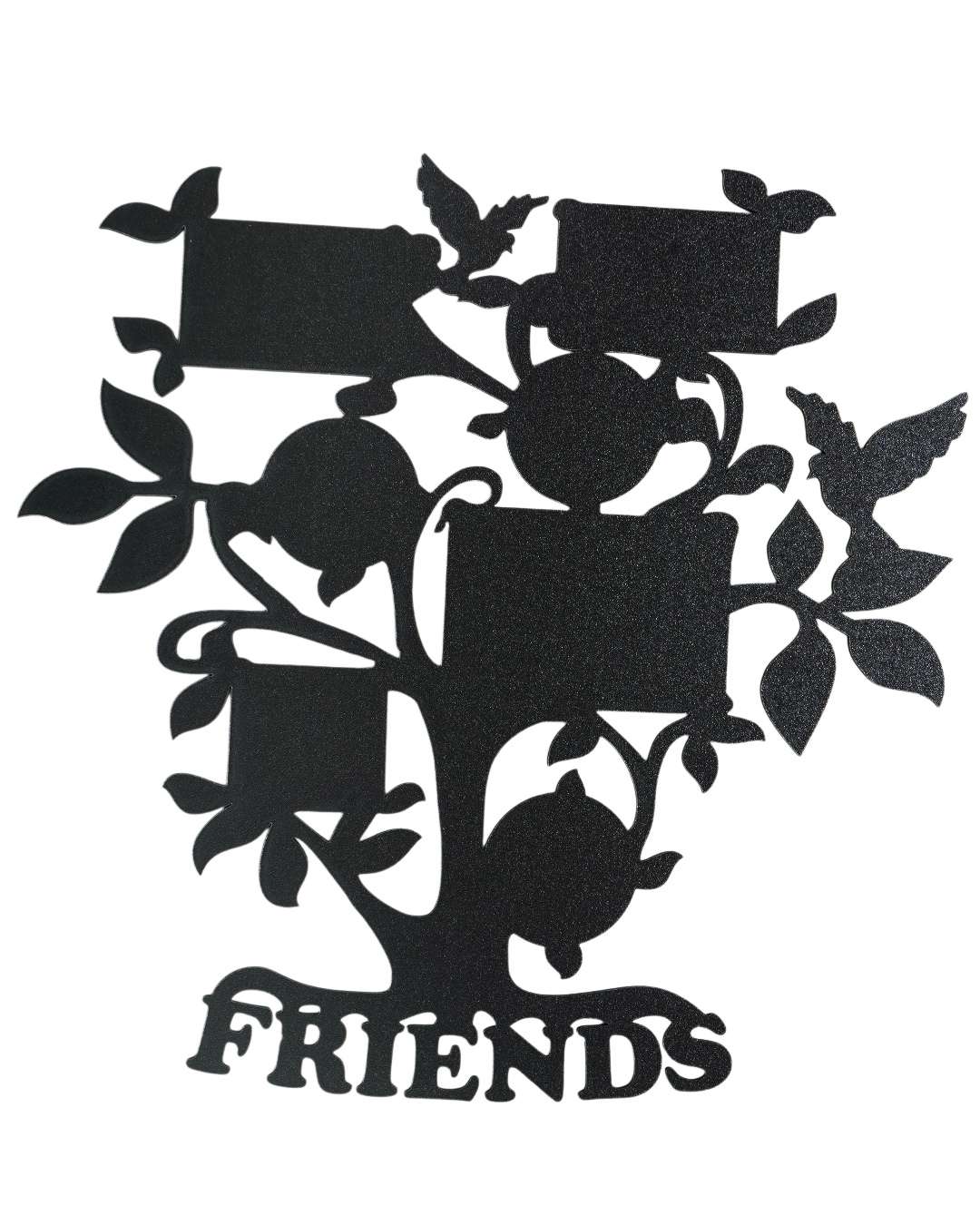 Friends Tree – Sublimation Photo Frame  | Black